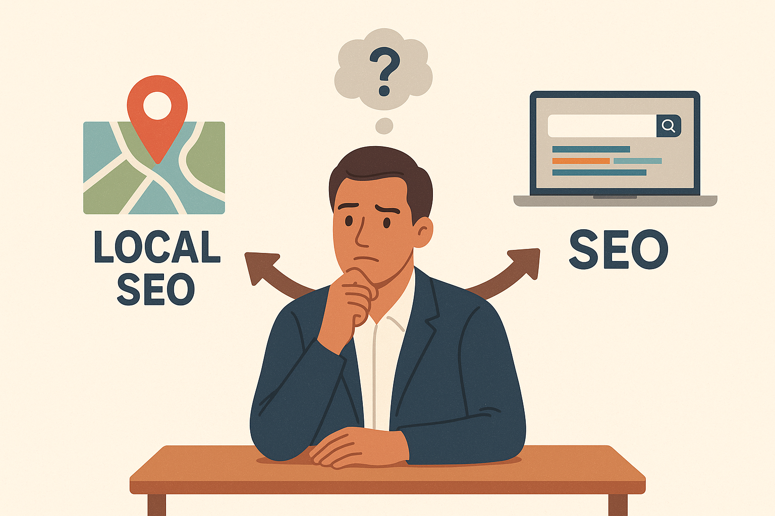 Choose the Right Strategy Between Local SEO and Traditional SEO for Business?