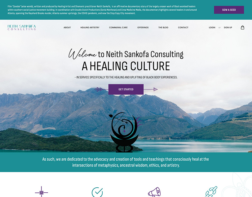 Neith Sankofa Consulting — Creative design