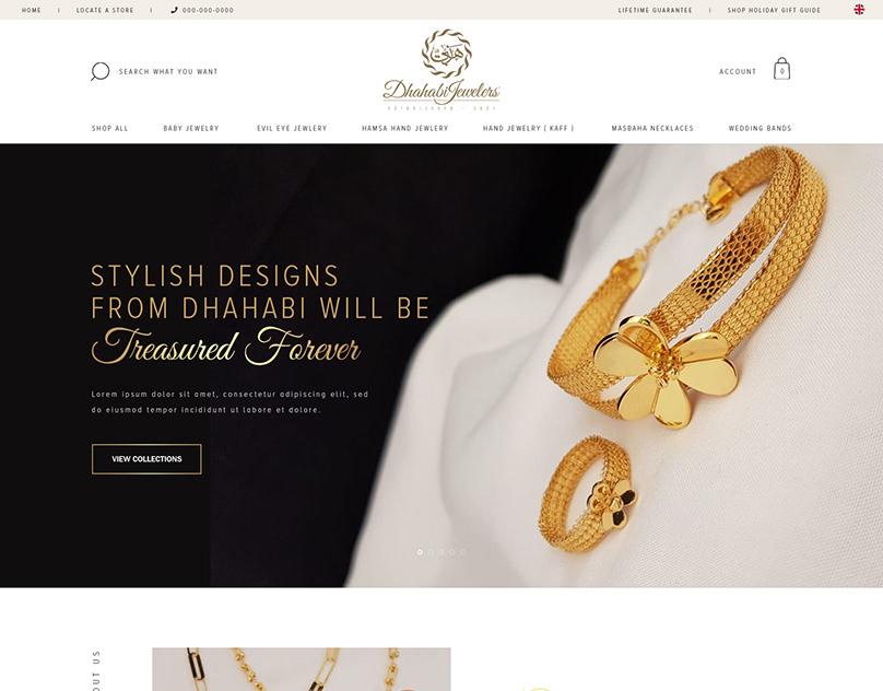Dhahabi Jewelers — Creative design